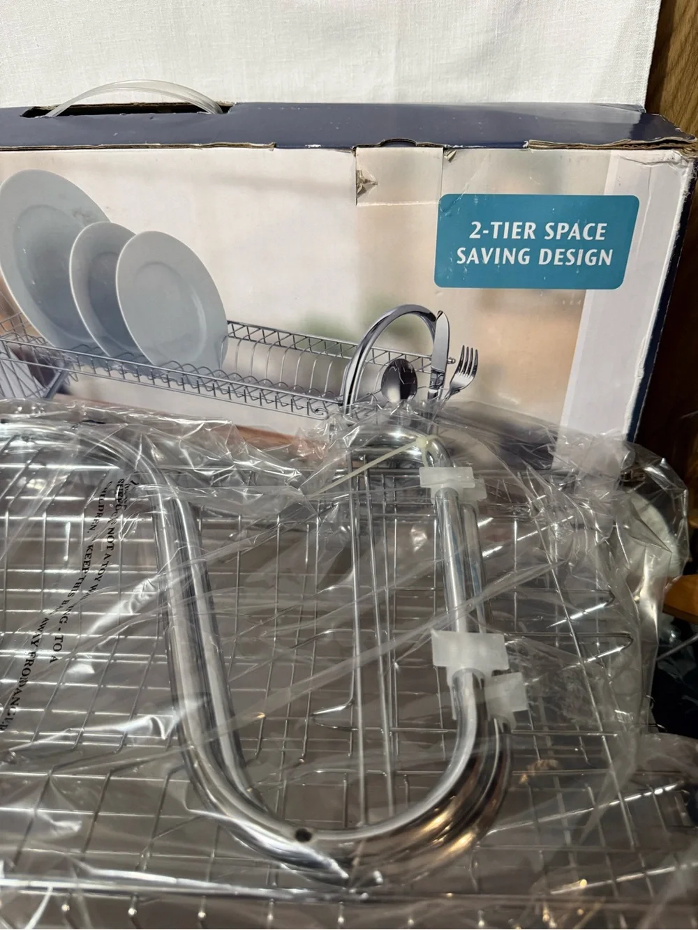 Dish rack, 2 tier